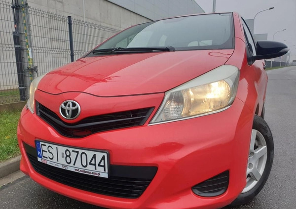 Toyota Yaris cena 20909 przebieg: 185000, rok produkcji 2012 z Sieradz małe 436